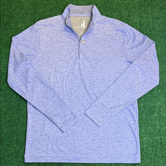 johnnie-O Other - Johnnie-O: Quarter-Zip Golf & Casual Pullover Sweater (Light Blue / Size Medium)
